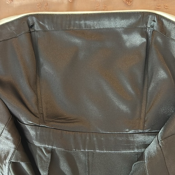 ✨ NEW White House black market elegant fitted bustier cropped jumpsuit 14 WHBM - Picture 11 of 15